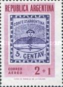 [Airmail - The 100th Anniversary of the Argentine Confederation Stamps and Philatelic Exhibition, Buenos Aires, type PF]