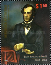 [The 200th Anniversary of the Birth of Juan Bautista Alberdi, type DME]