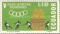 [The 5th Bolivar Games - Quito, Ecuador, type APM]