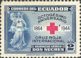 [Airmail - The 80th Anniversary of International Red Cross, type RY]