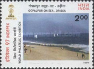 [INDEPEX '97 International Stamp Exhibition, New Delhi - Beaches, type BAB]