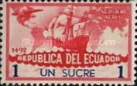 [Airmail - The 443rd Anniversary of the Discovery of America by Columbus, type JR]
