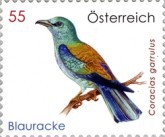 [Fauna - European Roller. Self Adhesive, type CUH]