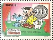 [The 150th Anniversary of the First Brazilian Stamps - No Value Expressed - Cartoon Characters, type CRH]
