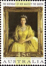 [The 68th Anniversary of the Birth of Queen Elizabeth II, type AUP]