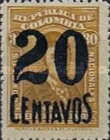 [Previous Issues Surcharged, type IR]