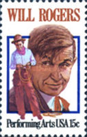 [Performing Arts - Will Rogers, type ATY]