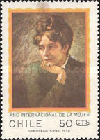 [International Women's Year - Chilean Paintings, type WG]