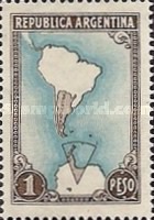 [Map -  South America and Antarctic, type LU]