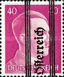 [Adolf Hitler,1889-1945 - Graz Overprint On German Empire Stamps, type IG]