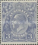 [King George V - New Colors, type B25]