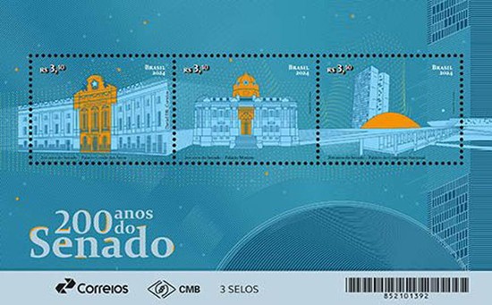 [The 200th Anniversary of the Senate of Brazil, type ]