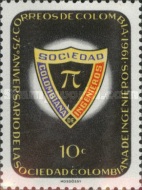 [The 6th National Engineers' Congress, 1961 and 75th Anniversary of Colombian Society of Engineers, type ACM]