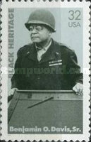 [Black Heritage - Brigade General Benjamin O. Davis, Sr. - Self-Adhesive, type CTA]