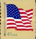 [American Flag - Self-Adhesive Coil Stamp, type FBK7]
