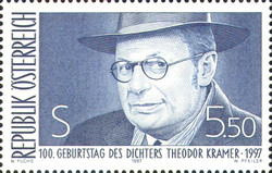 [The 100th Anniversary of the Birth of Theodor Kramer, type BOU]