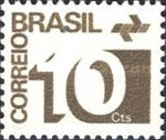 [Numeral and P.T.T. Symbol, type AXJ]