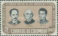 [Airmail - The 7th Postal Union Congress of the Americas and Spain, type WG]