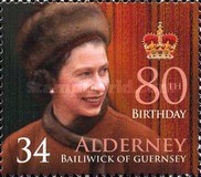 [The 80th Anniversary of the Birth of Queen Elizabeth II, type JO]