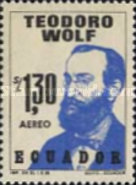 [Airmail - The 50th Anniversary of the Death of Teodoro Wolf, Geographer, 1841-1924, type BHA]