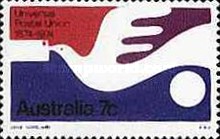 [The 100th Anniversary of the Universal Postal Union, type OL]