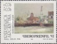 [Iberia-Latin America Philatelic Literature Exhibition "IBEROPREFIL '92" - Buenos Aires - Paintings by Raul Soldi, type BSW]