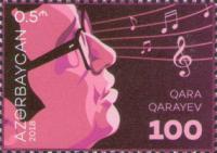 [The 100th Anniversary of the Birth of Qara Qarayev, 1918-1982, type AWP]