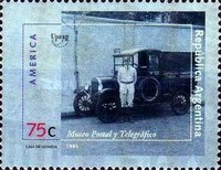 [Postal Transport - America, 1994, type BYG]