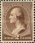 [George Washington & Andrew Jackson, type AS]