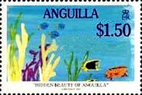 [Christmas - Schuler Drawings on the Theme "Hidden Beauty of Anguilla", type AMW]
