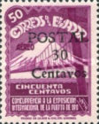 [Issues of 1939 Overprinted "POSTAL 30 Centavos" and Surcharged, type RC]