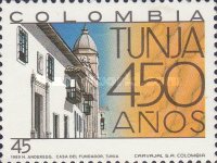[The 450th Anniversary of Tunja, type BEA]