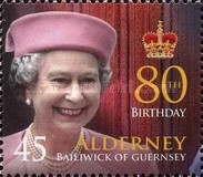 [The 80th Anniversary of the Birth of Queen Elizabeth II, type JR]