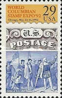 [World Columbian Stamp Expo'92, type BXX]
