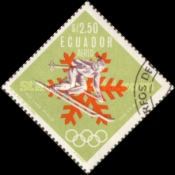 [Airmail - Winter Olympic Games - Grenoble, France, type ATJ]