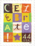 [Celebrate Greeting Stamp - Self-Adhesive, type FFT2]