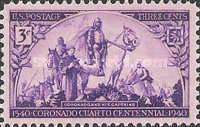 [The 400th Anniversary of the Coronado expedition, type NO]