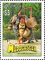 [Cartoons - Madagascar, type CHF]