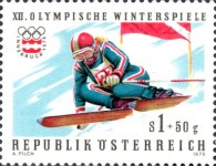 [Winter Olympic Games - Innsbruck 1976, Austria, type AMB]