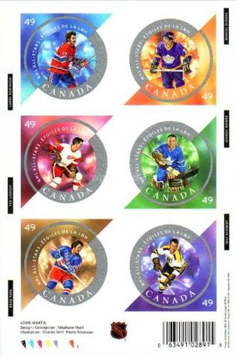 [NHL All-stars - Self-Adhesive, type ]