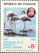 [The 150th Anniversary of Ecuadorian Rule over Galapagos Islands and the 100th Anniversary of the Death of Charles Darwin, Evolutionary Biologist, 1809-1882, type BSU]