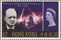 [Winston Churchill Commemoration, 1874-1965, type AW]