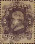 [Emperor Dom Pedro - White Wove Paper, type F1]