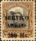 [Airmail - Official Stamps of 1913 Overprinted, type CX3]