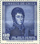 [The 100th Anniversary of the Death of General Jose de San Martin, 1776-1850, type HE]