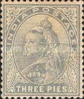[Queen Victoria, 1819-1901 - New Colours, type AE1]
