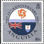 [The 25th Anniversary of the Separation of St. Kitts and Nevis, type AFT]