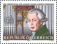 [The 250th Anniversary of the Birth of Johann Georg Albrechtsberger, type BAB]
