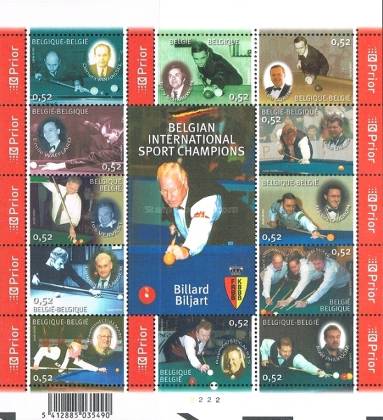 [Belgian International Sport Champions - Billiards, type ]
