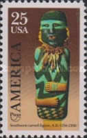 [America/PUAS Issue - Carved Figure, type BSI]